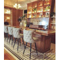 Bar Furniture Unique Leather High Counter Bar Stools